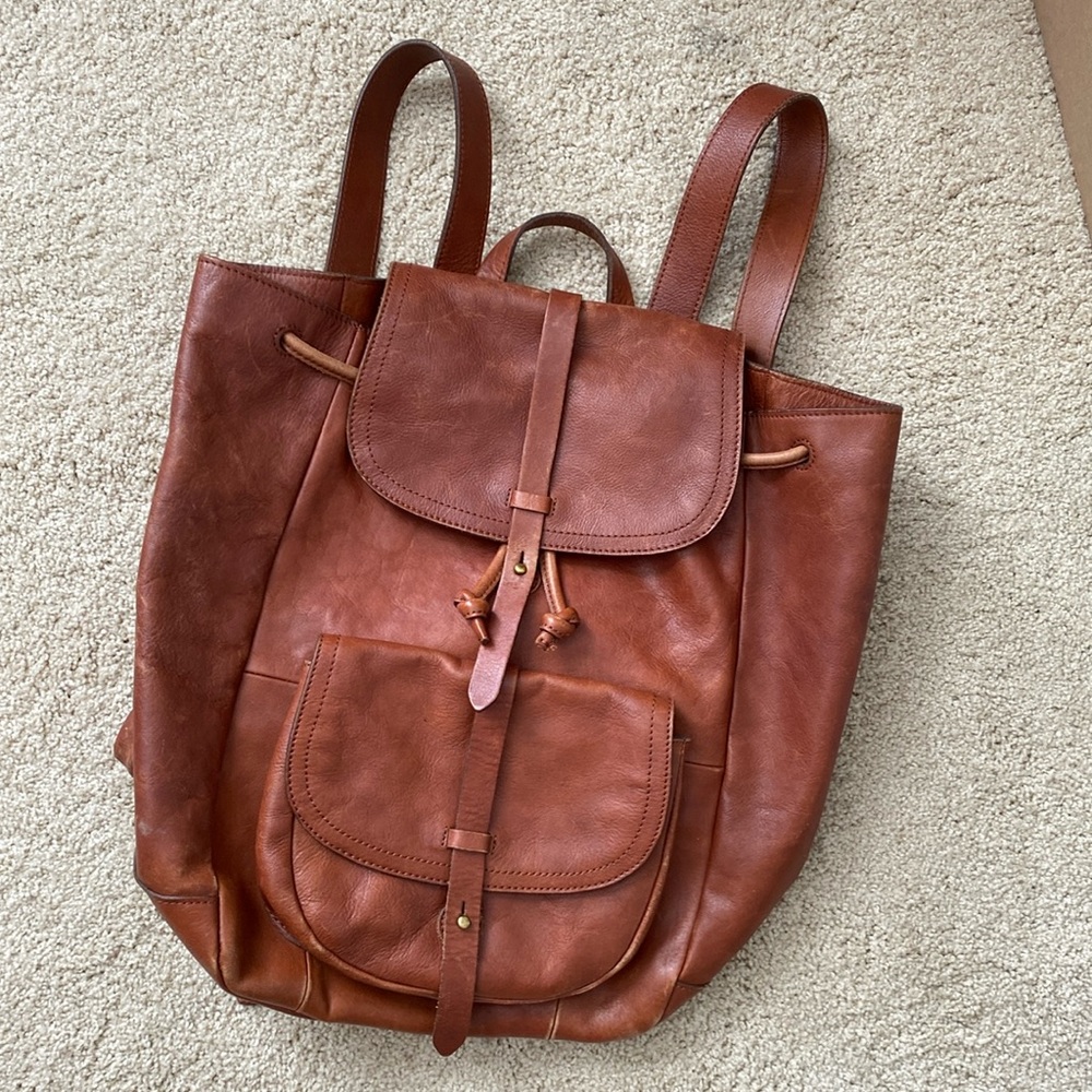 Madewell Leather Backpack